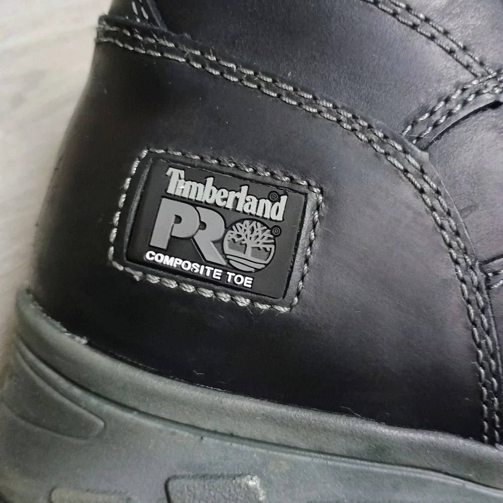 TIMBERLAND PRO Workstead, Men's, Black, Composite Toe, SD, 6 Inch Boot TMA1Q2W